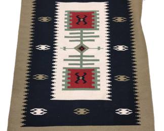 KILIM WOOL FLAT WEAVE RUG