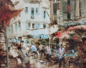ANG AH TEE (BORN 1943, SINGAPORE) MIXED MEDIA