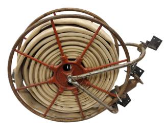 FIRE HOSE AND REEL