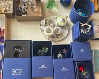 Swarovski crystal pieces