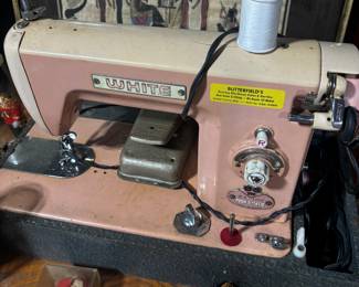 "WHITE" sewing machine