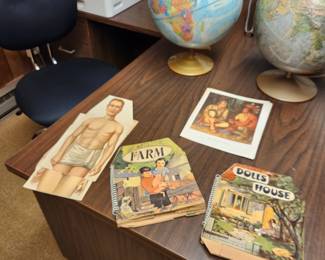 Vintage Human Body and Childs Books