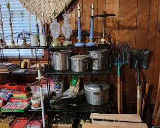 Cookware, Lamps, Toys
