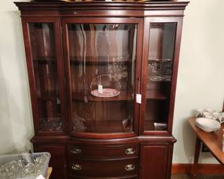 Mahogany China Cabinet