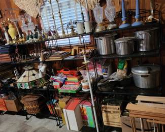 Lamps, Toys, Frames, Light Fixtures, Baskets