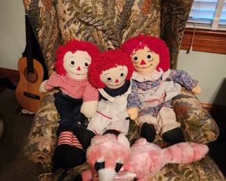 Raggedy Ann & Andy, Vintage Raccoon