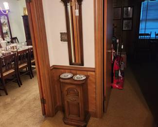 Credenza, Transfer Ware, Mirror