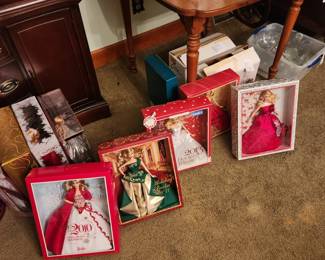 Holiday Barbies
