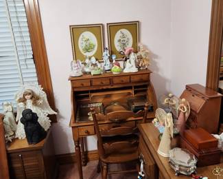 Tell City Desk, Music Boxes, Jewelry Boxes, Dresser Trays, Angels