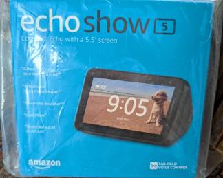 Amazon Echo Show 5 – 5.5" Smart Display
Brand new in sealed box.