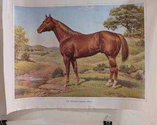 Orren Mixer – “The American Quarter Horse” Poster
Classic 1970s/80s equine art from a renowned Western illustrator.