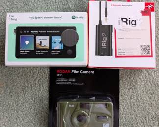 iRig 2, new Kodak 35 mm camera