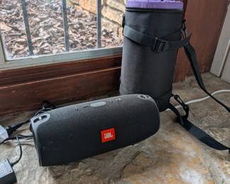 JBL Xtreme Bluetooth Speaker
Loud, clear, and portable with strong bass. Includes charger and carrying case. Great for outdoor use.