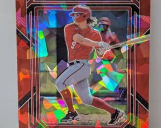 2023 Prizm Brady House Red Cracked Ice #50