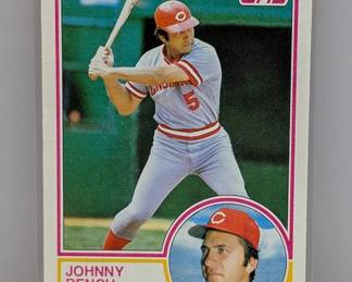 1983 Topps #60 Johnny Bench (His last year)