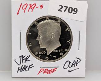 1979-S PF Clad JFK Half $1 Dollar