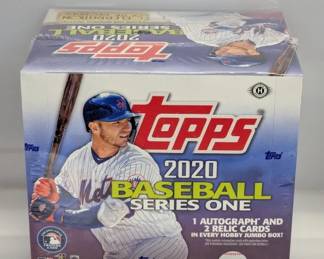 2020 Topps Series One Baseball Hobby Jumbo Box