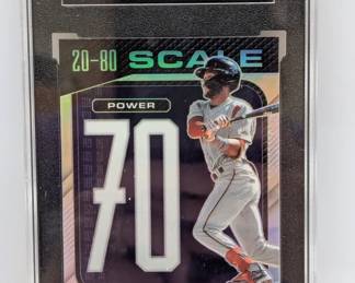 2023 Prizm SC6 Jackson Chourio Silver Prizm SGC 10