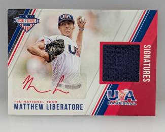2018 USA Matthew Liberator Red Auto Relic 291/299