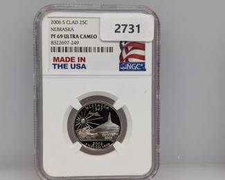 NGC 2006-S PF69 Ultra Cam NE Quarter