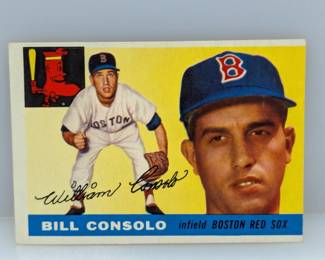 1955 Topps Baseball Bill Consolo Boston Red Sox