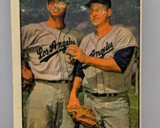 1961 Topps Dodger Southpaws #207Koufax and Podres