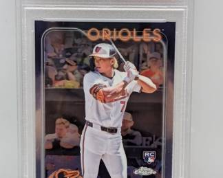 2024 Topps Chrome Jackson Holliday 88 PSA 10 RC
