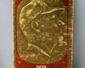 1965 Topps Embossed Don Drysdale #15 Damage