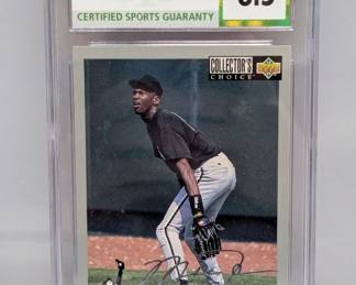 1994-95 UD CC Jordan Silver Signature CSG 8.5