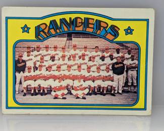 1972 Topps Baseball #668 Rangers Team Card HN