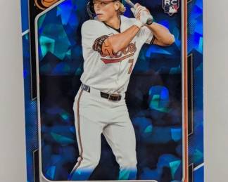 2024 Bowman Chrome Jackson Holliday Blue RC #26