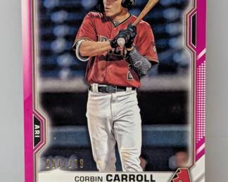2020 Bowman Prospect Corbin Carroll SP /299 #142