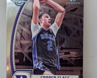 2025 Bowman Chrome University Cooper Flagg 1st #16
