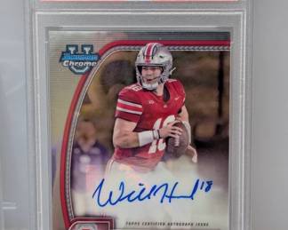 2024 Bowman U Chrome Will Howard Prosp Auto PSA 9