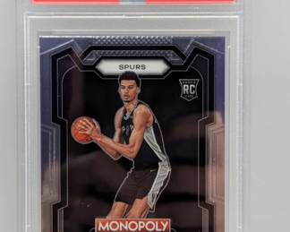 2023 Prizm Monopoly Victor Wembanyama 81 PSA 10 RC