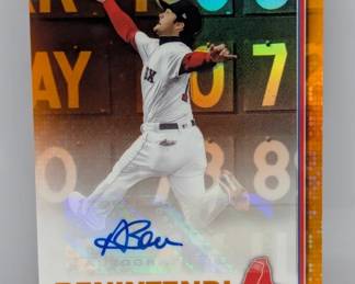 2019 Topps Chrome Andrew Benintendi Auto 1/25
