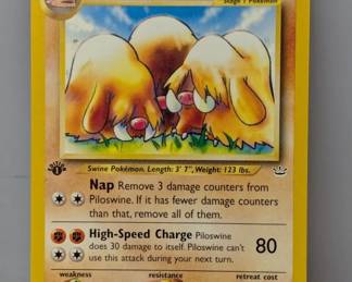 Pokemon 2000 1st Edition Piloswine 36
