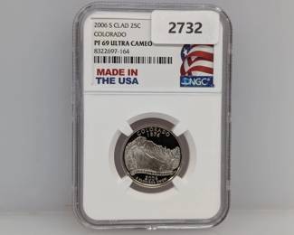NGC 2006-S PF69 Ultra Cam CO Quarter