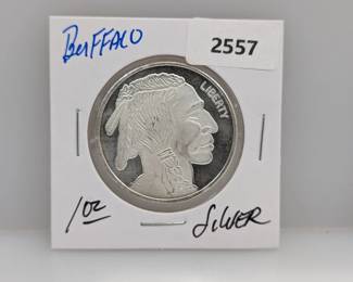 1oz .999 Silver Buffalo Round
