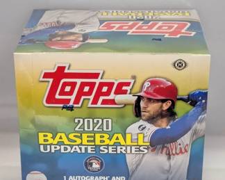 2020 Topps Update Series Baseball Hobby Jumbo Box