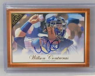 2019 Contreras Topps Gallery Orange Auto /25