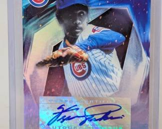 2017 Fergie Jenkins Topps Fire Auto /250