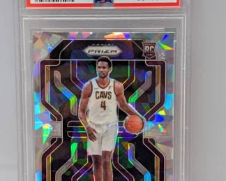 2021 Prizm Ice Evan Mobley RC 325 PSA 9