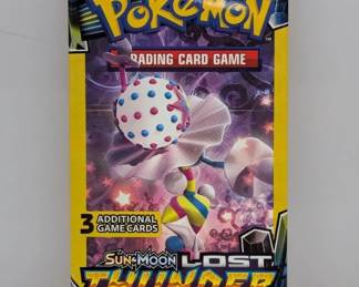 Pokemon 3 Card Mini Pack Lost Thunder