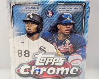 2021 Topps Chrome Baseball Blaster Box