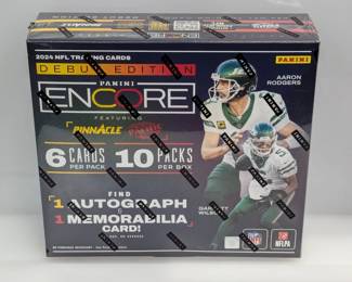 2024 Panini NFL Encore Debut Edition Hobby Box