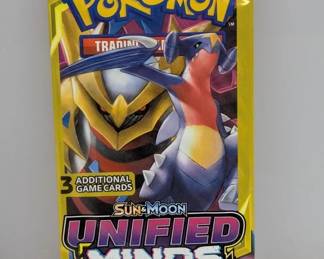 Pokemon 3 Card Mini Pack Unified Minds
