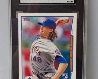2014 Topps Update Jacob DeGrom RC US-50 SGC 10