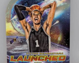 2024 Topps Chrome Victor Wembanyama RC Into Orbit