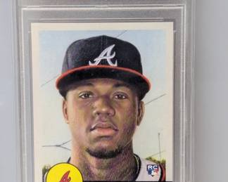 2018 Topps Living Ronald Acuna RC 19 PSA 10